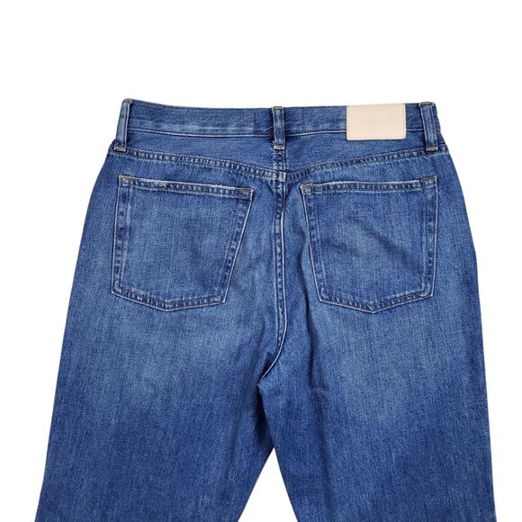 Everlane The Super Soft Straight Leg Jeans Womens 27 Blue Organic Cotton - Picture 8 of 10
